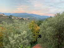 .und das jeden Abend von der Terrasse aus