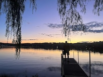 The sunsets were perfect