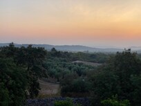 Lever de soleil depuis la terrasse
