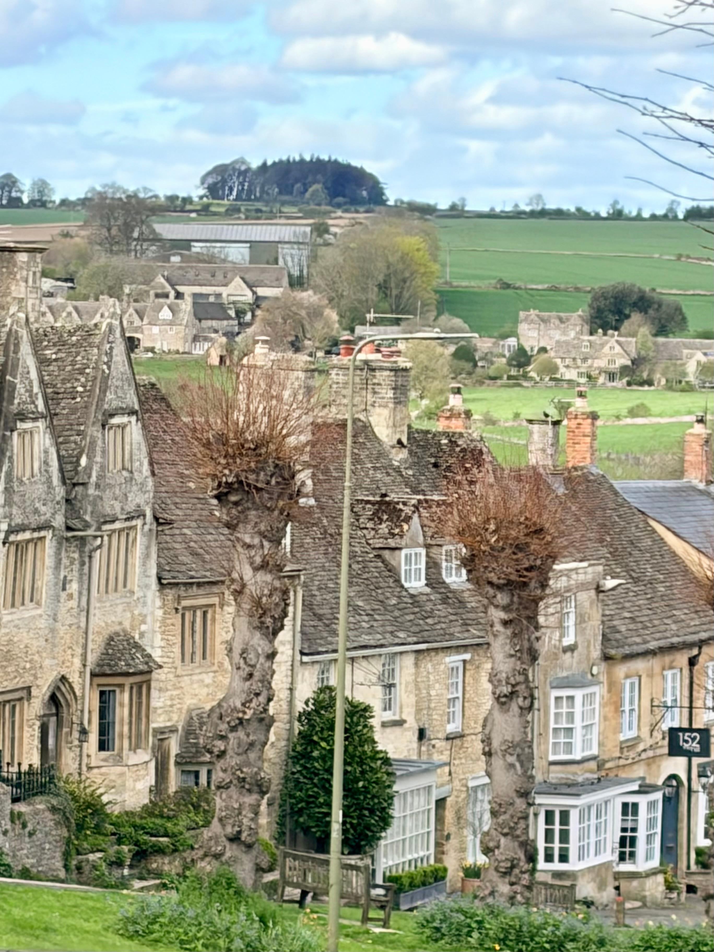 From the front of the Ostler Cottage. 