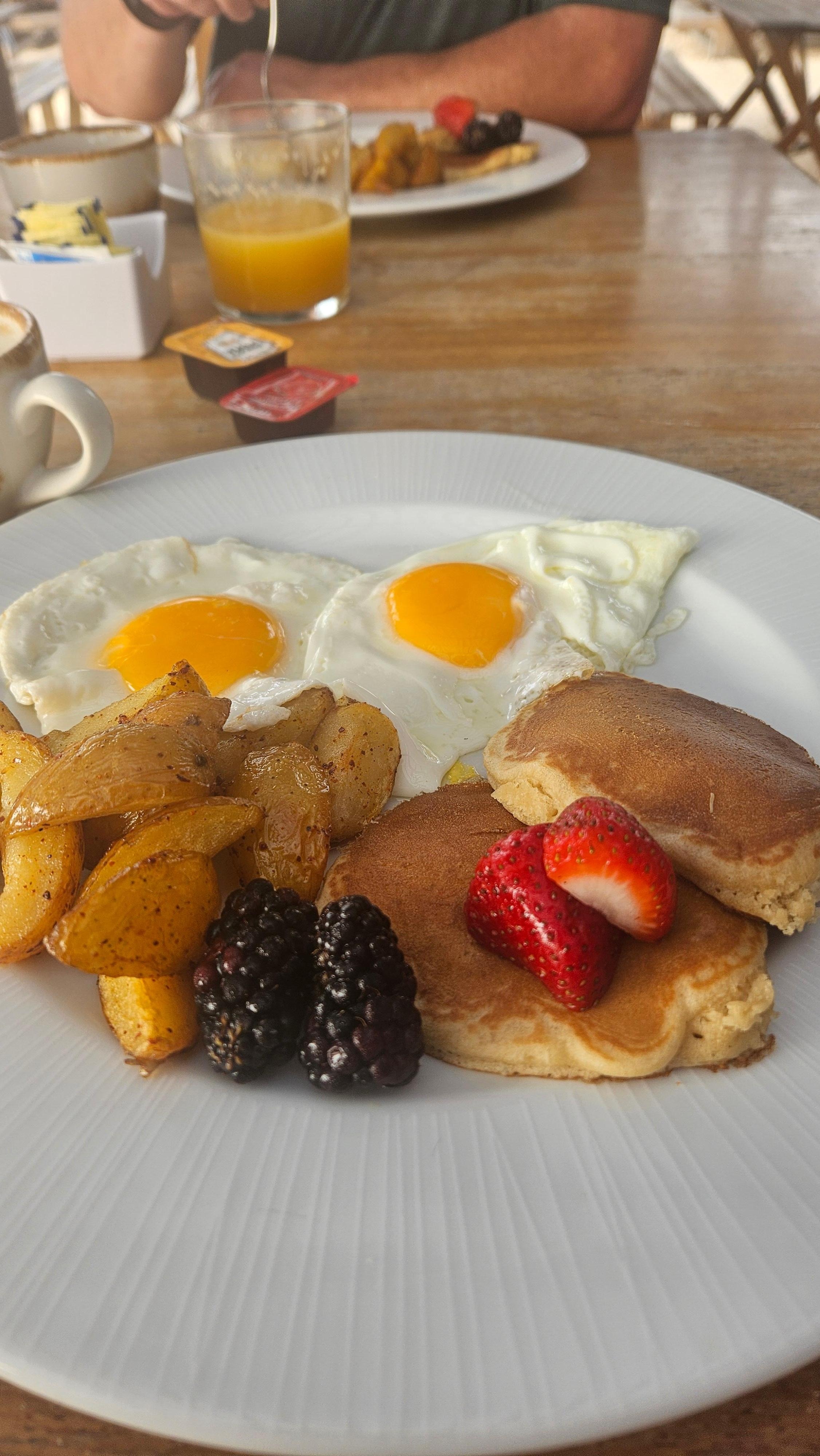 Also breakfast