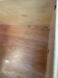 Inside drawer