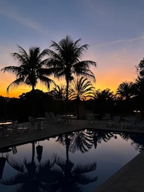 Maravilhoso o entardecer
