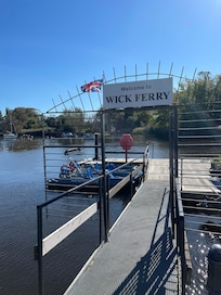 Wick ferry on the doorstep of hotel