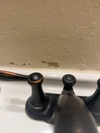 Walls in poor condition