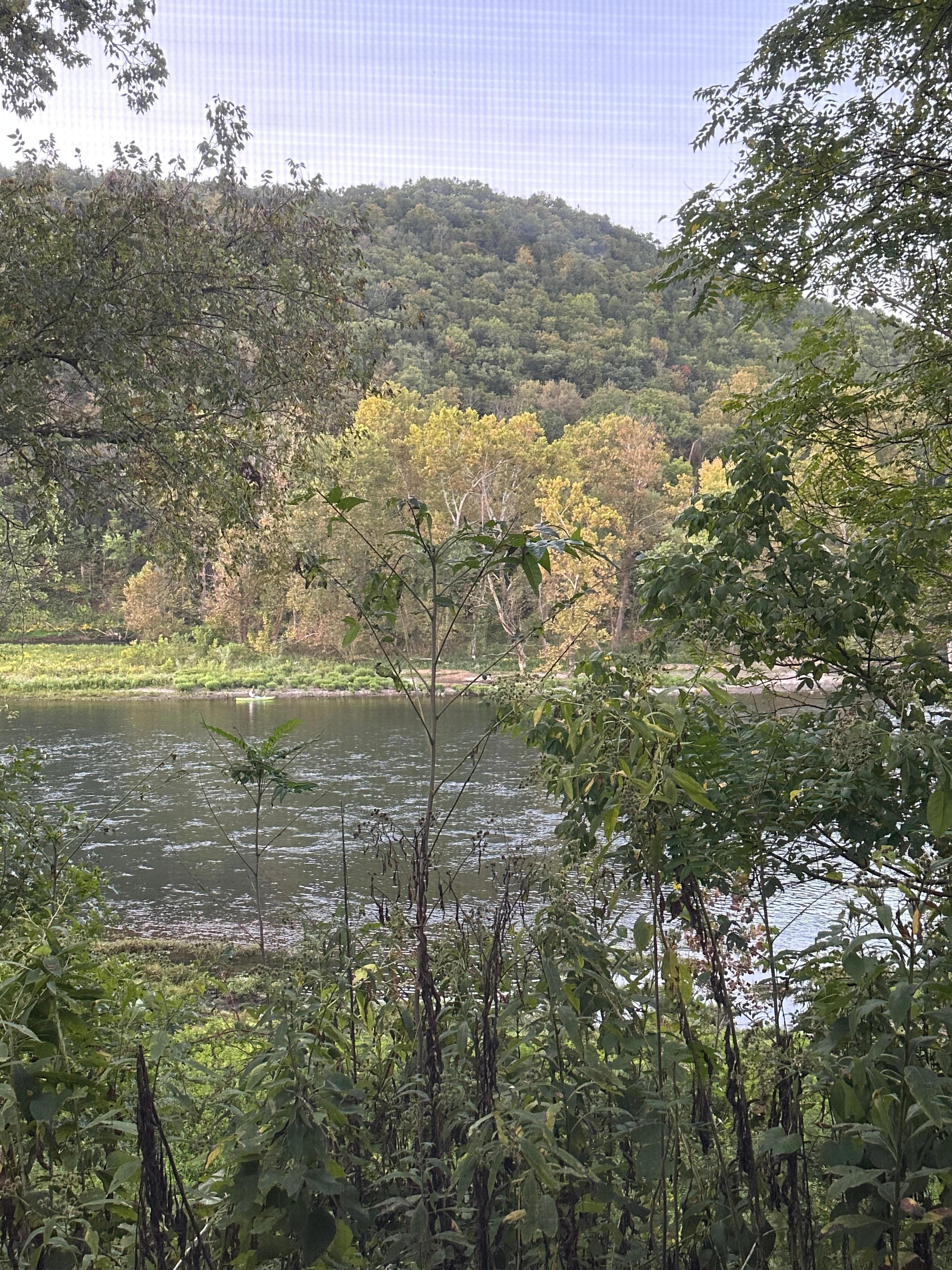 Beautiful view of the lake from the porch