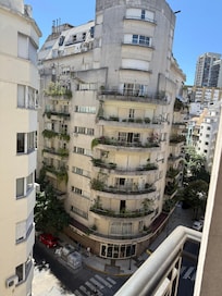 View from our 7th floor room