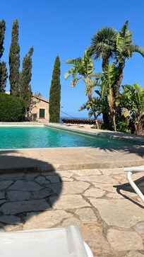 The pool is perfect