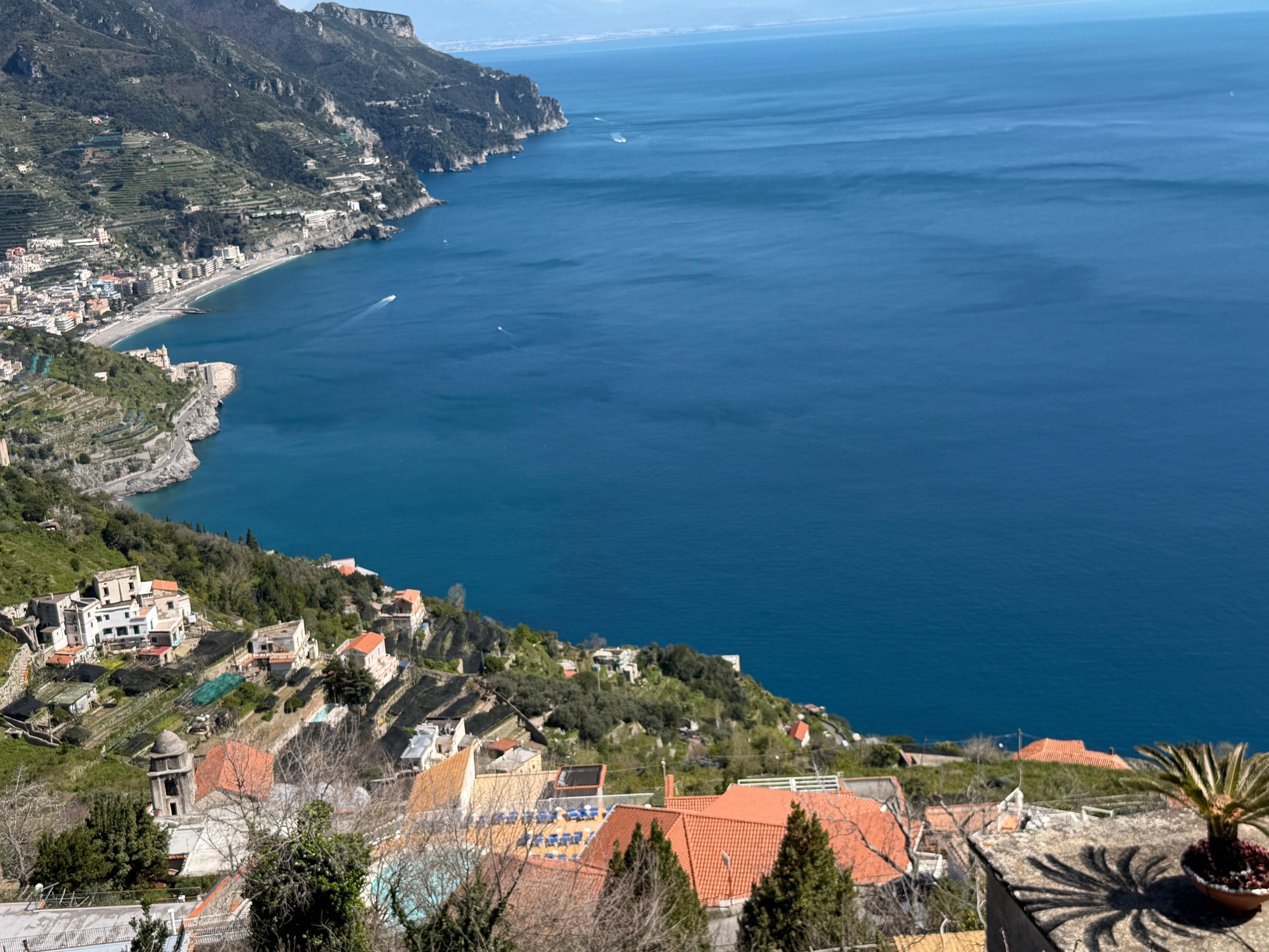 View from villa Rufolo