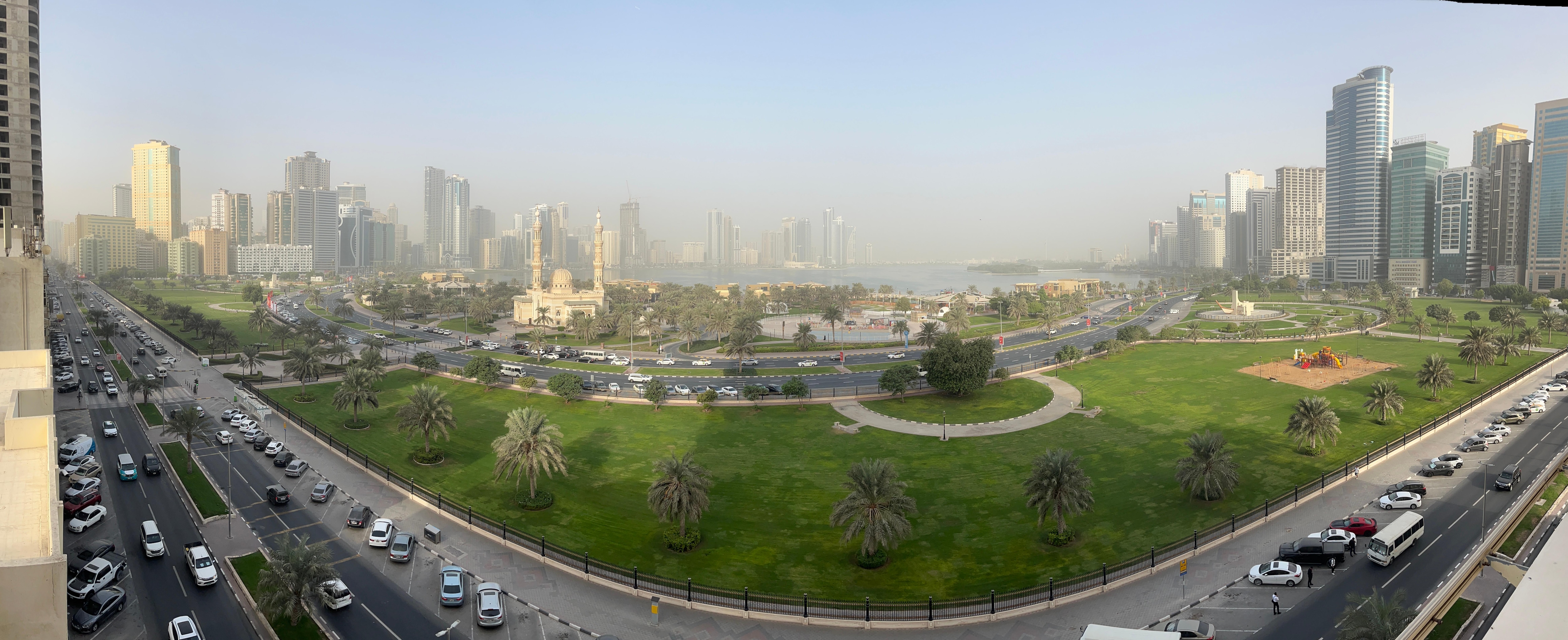 View from breakfast balcony 