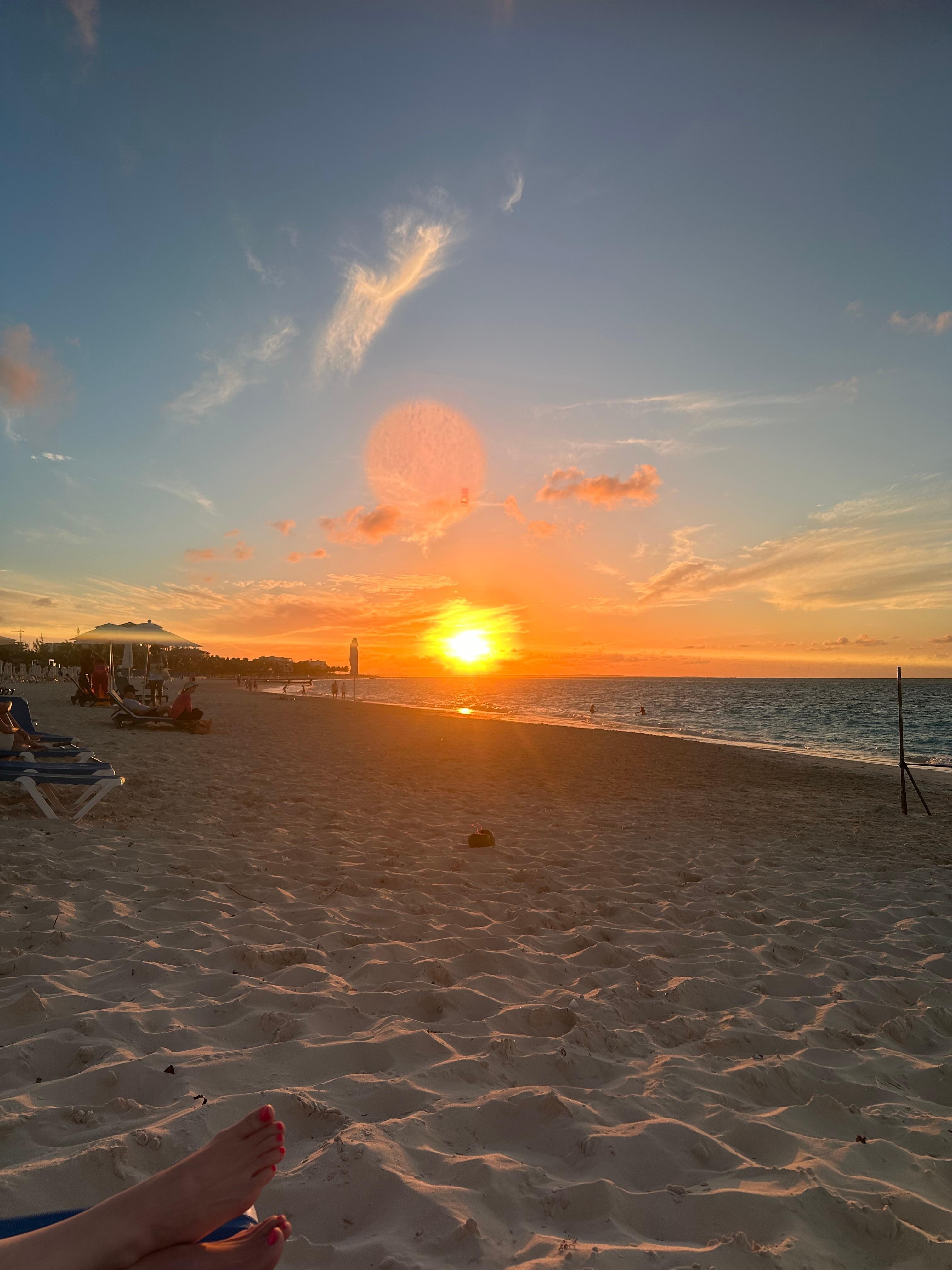 Leeward Beach Sunset