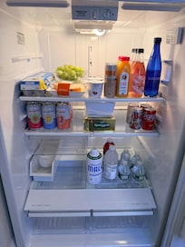 Well stocked fridge