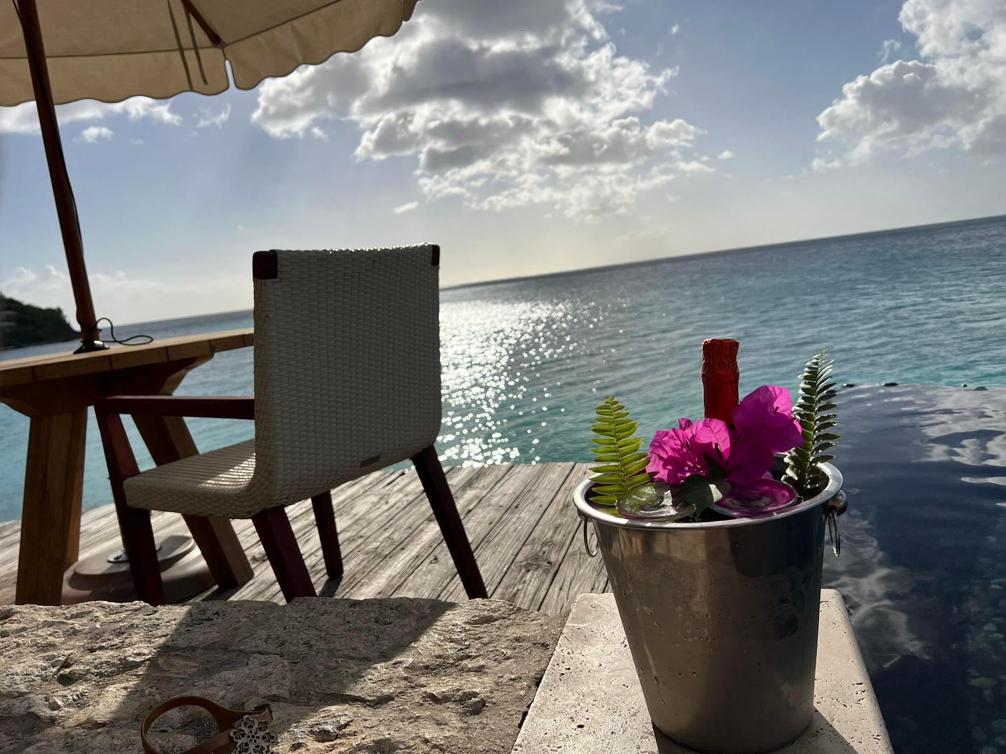 Cocobay sunset at blackrock pool