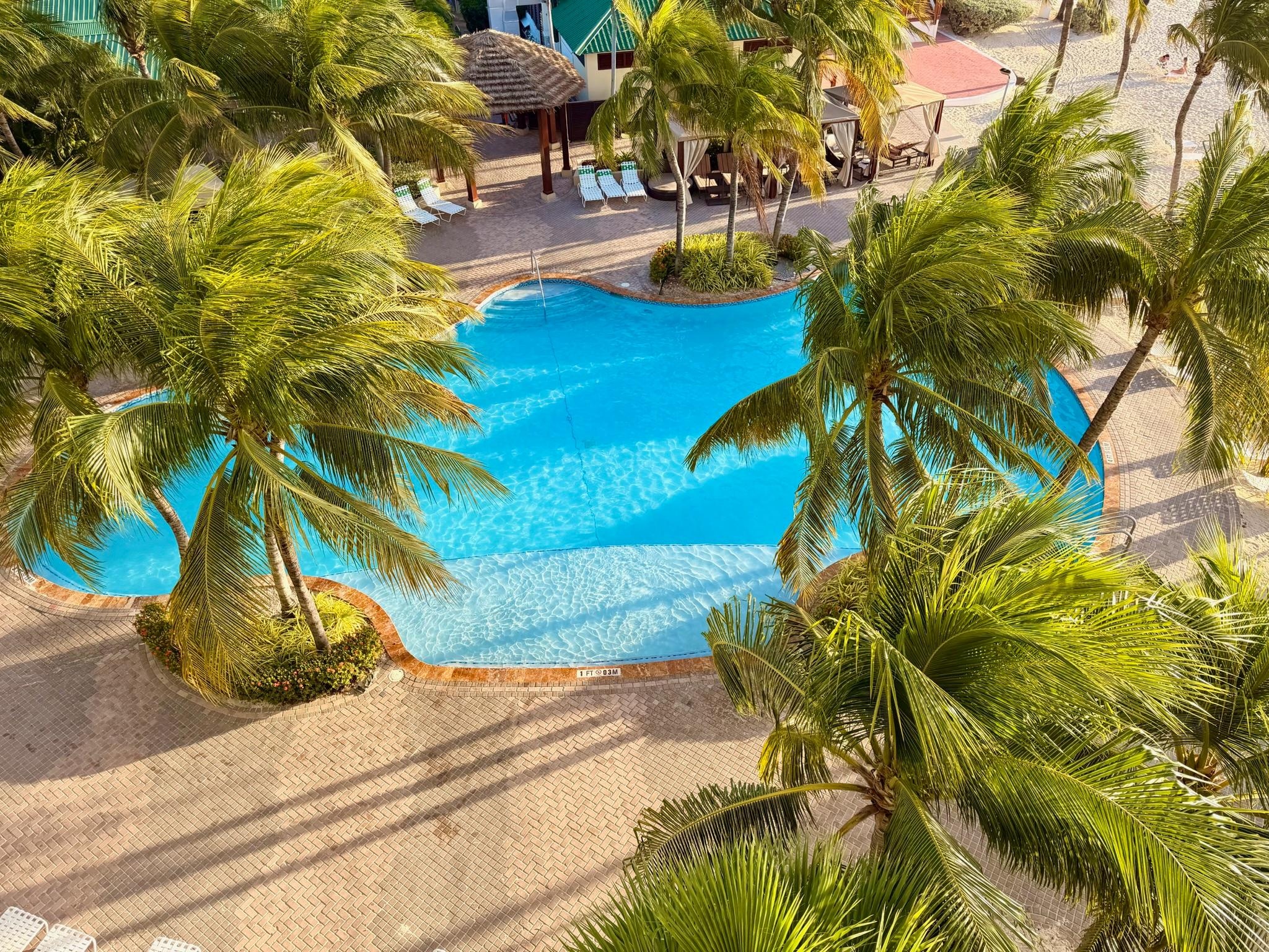 View from our room in building 7