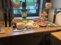 Mera frukost gott.