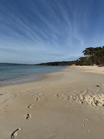 Morning walk on Nelson Beach