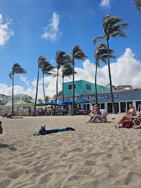 Great beach close by