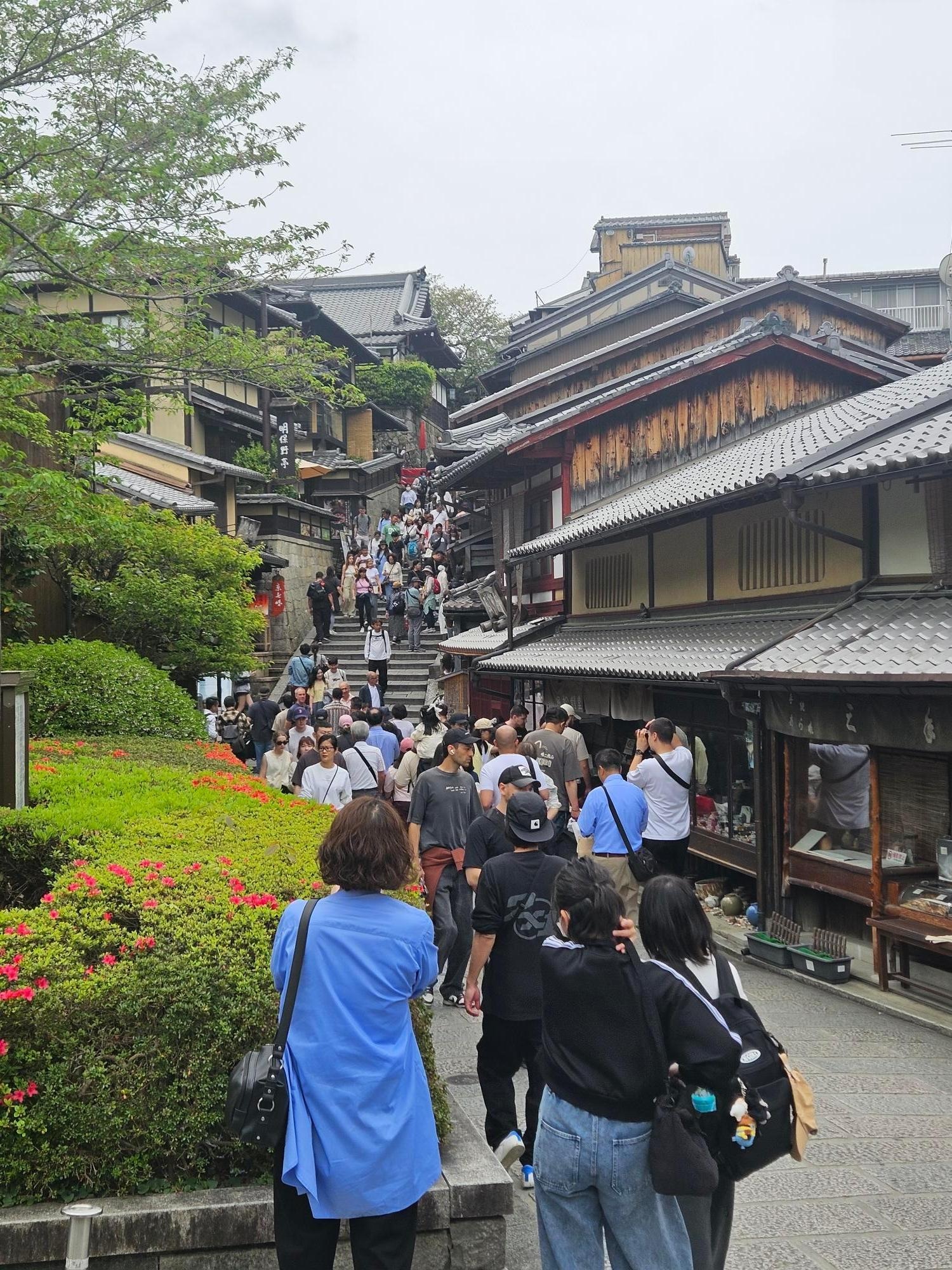 Nearby shopping streets, Kyoto.