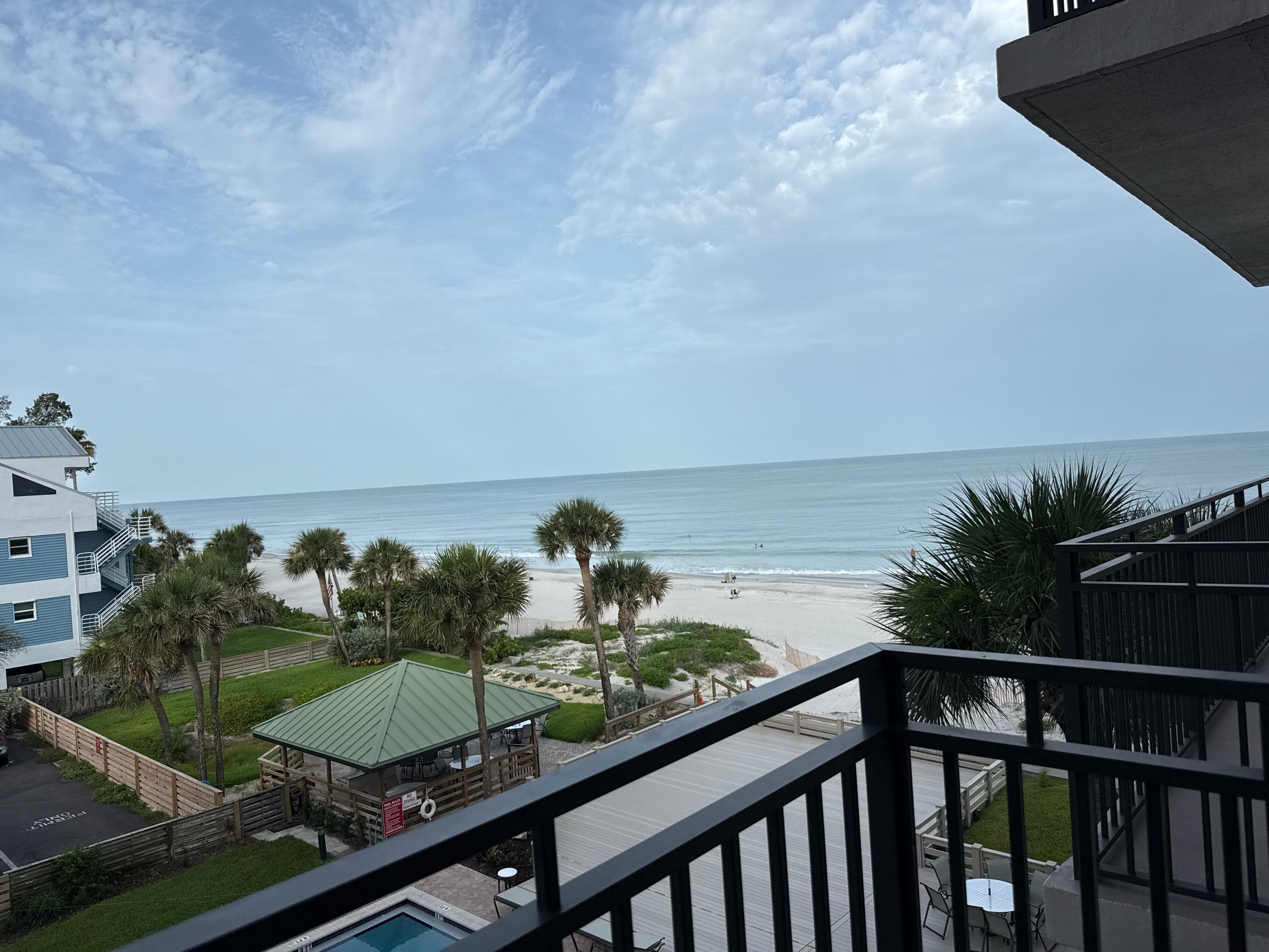 View from balcony