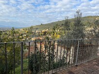 View from the terrace towards Assisi