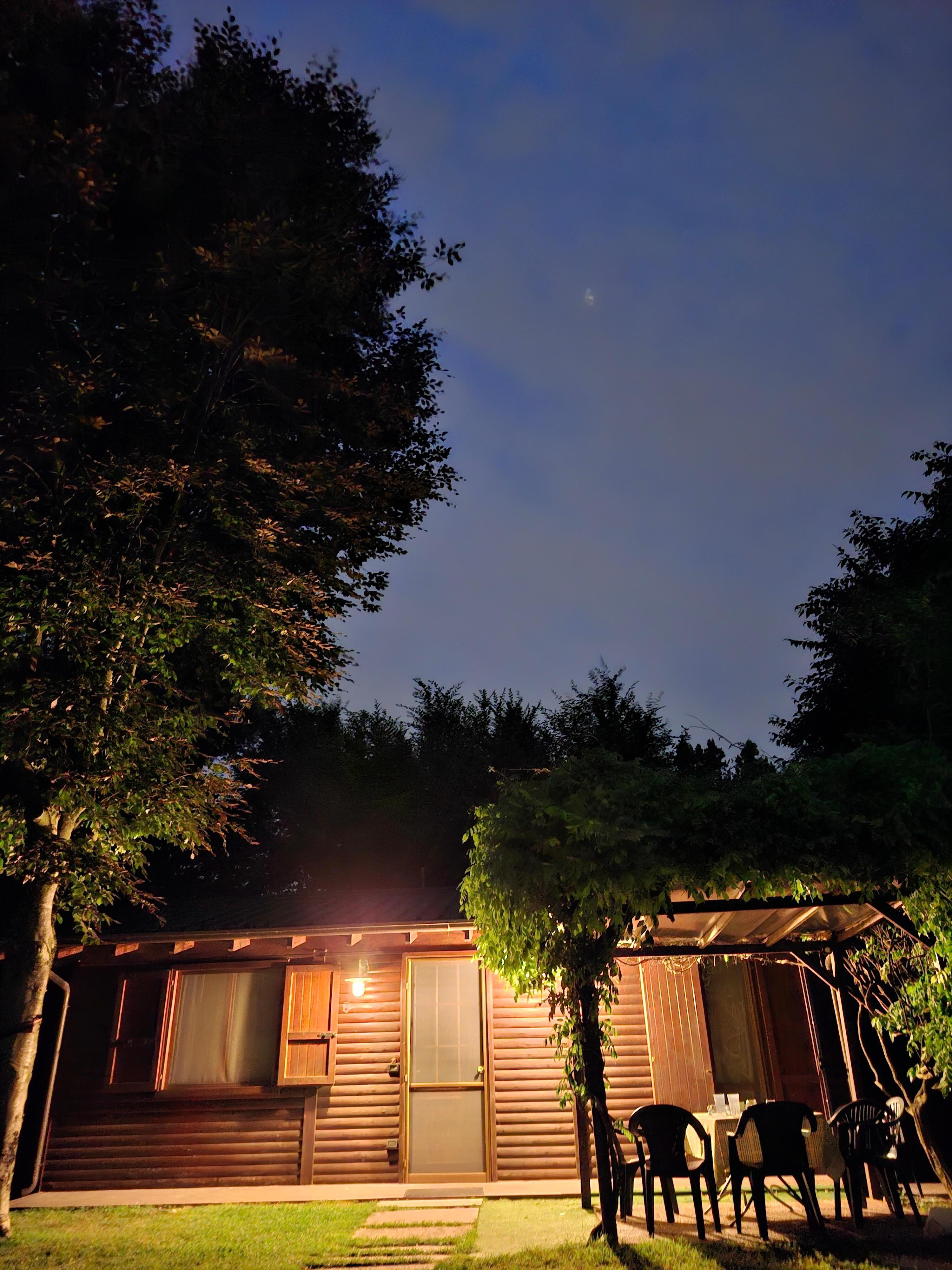 Haus am Abend 