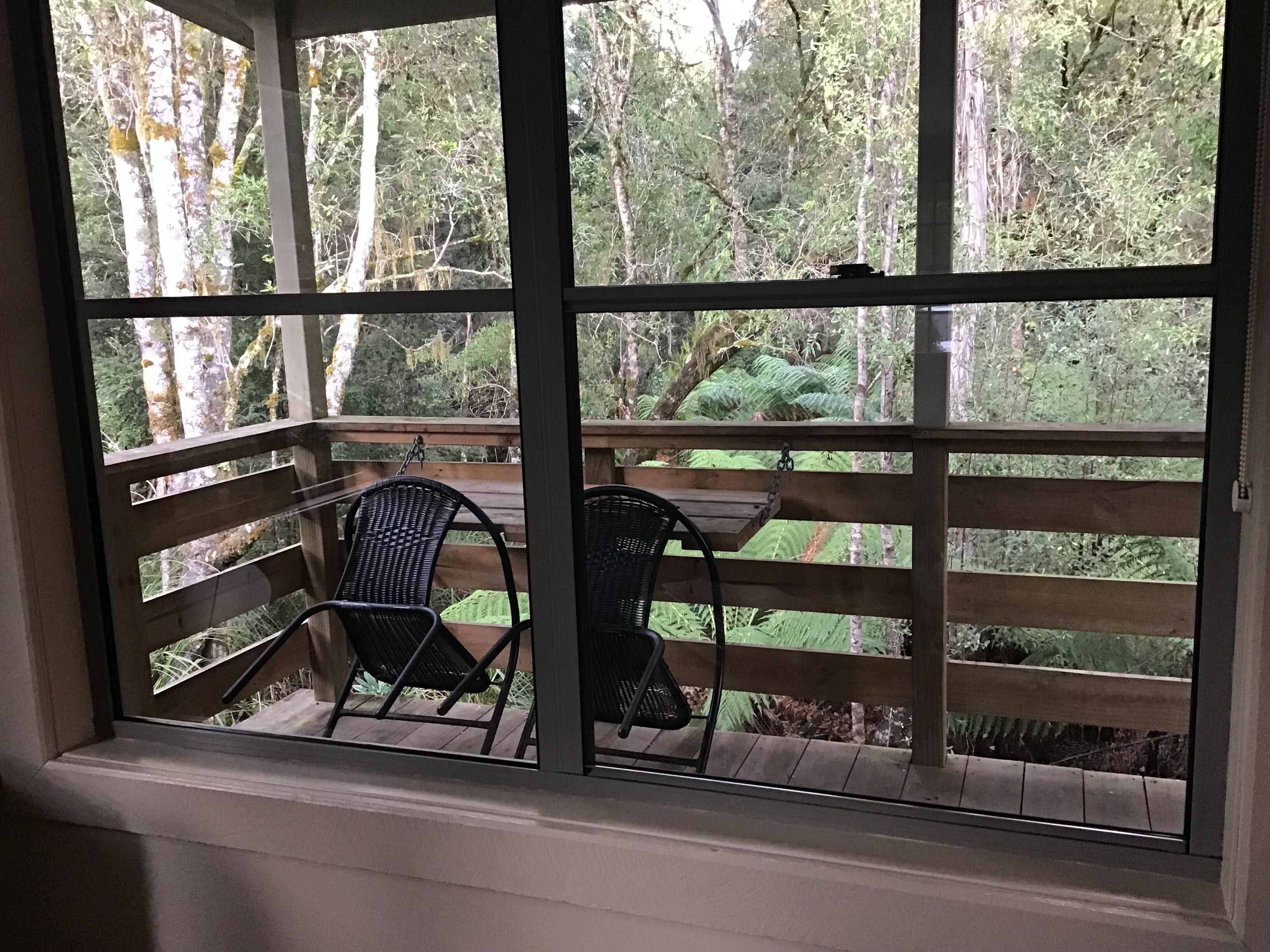 Outside, one with nature