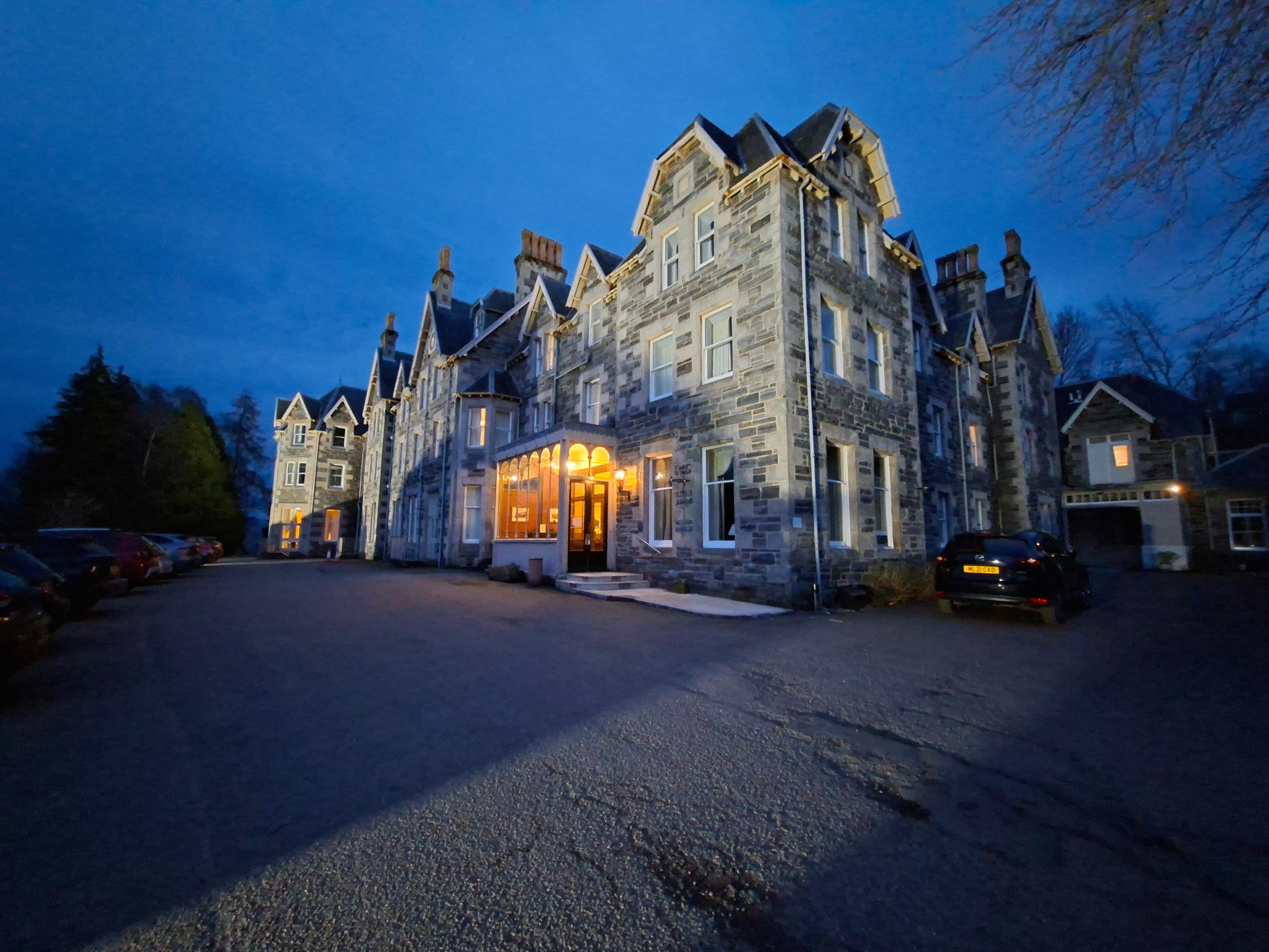 Exterior of the hotel