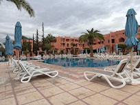 Lovely pool, unfortunately weather wasn’t best on day I took this