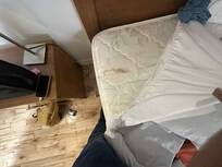 Stained matress