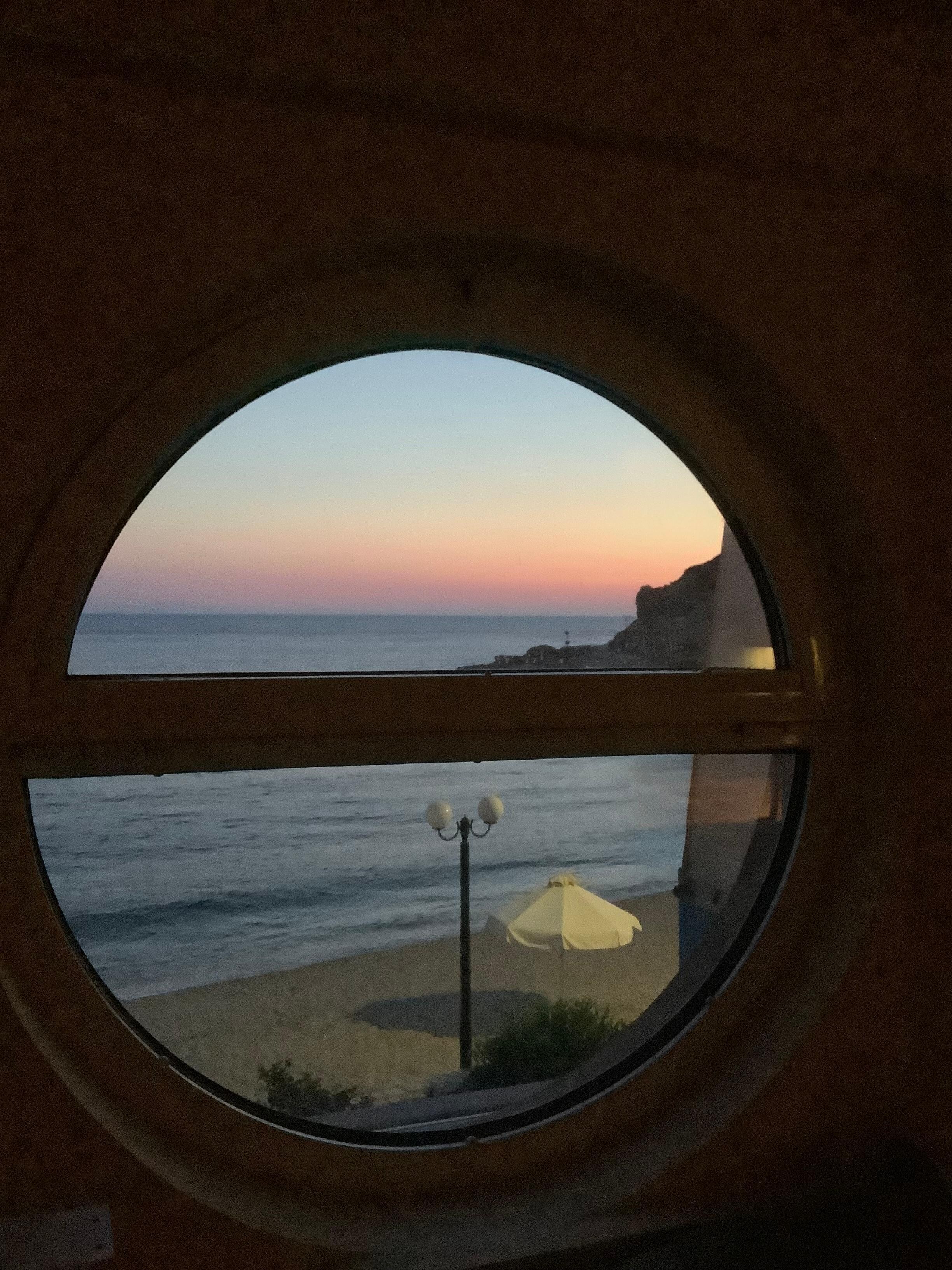 Sunrise from the apartment 