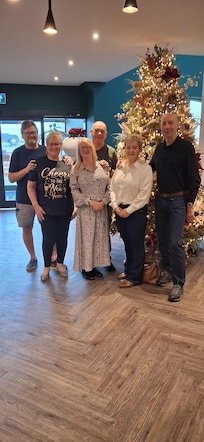 New Year's Day with friends