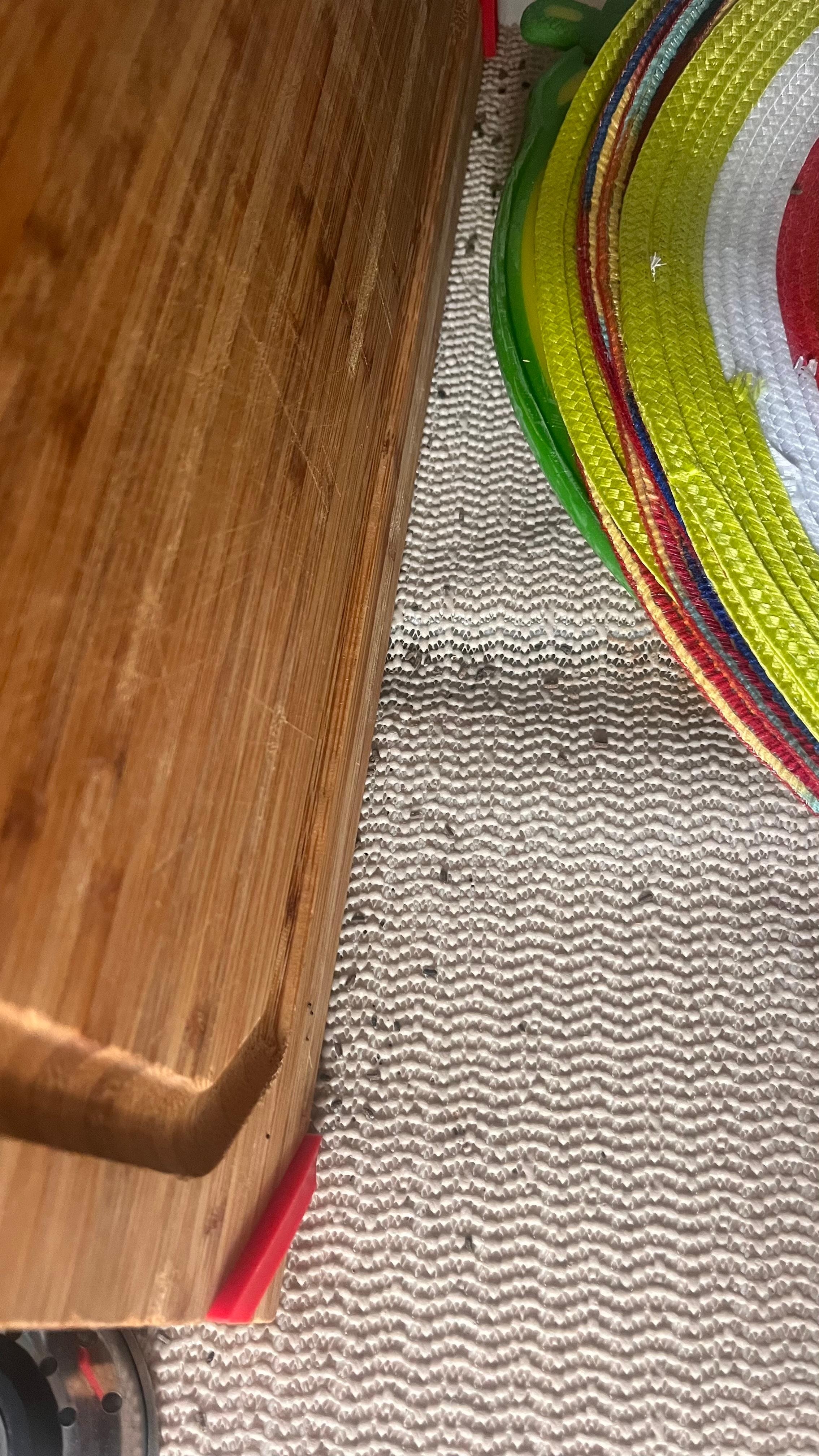 Mouse turds under the sink