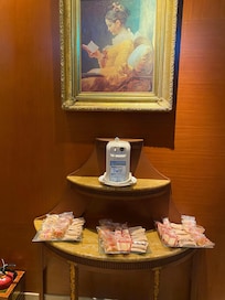 おせんべいコーナーがあって嬉しい