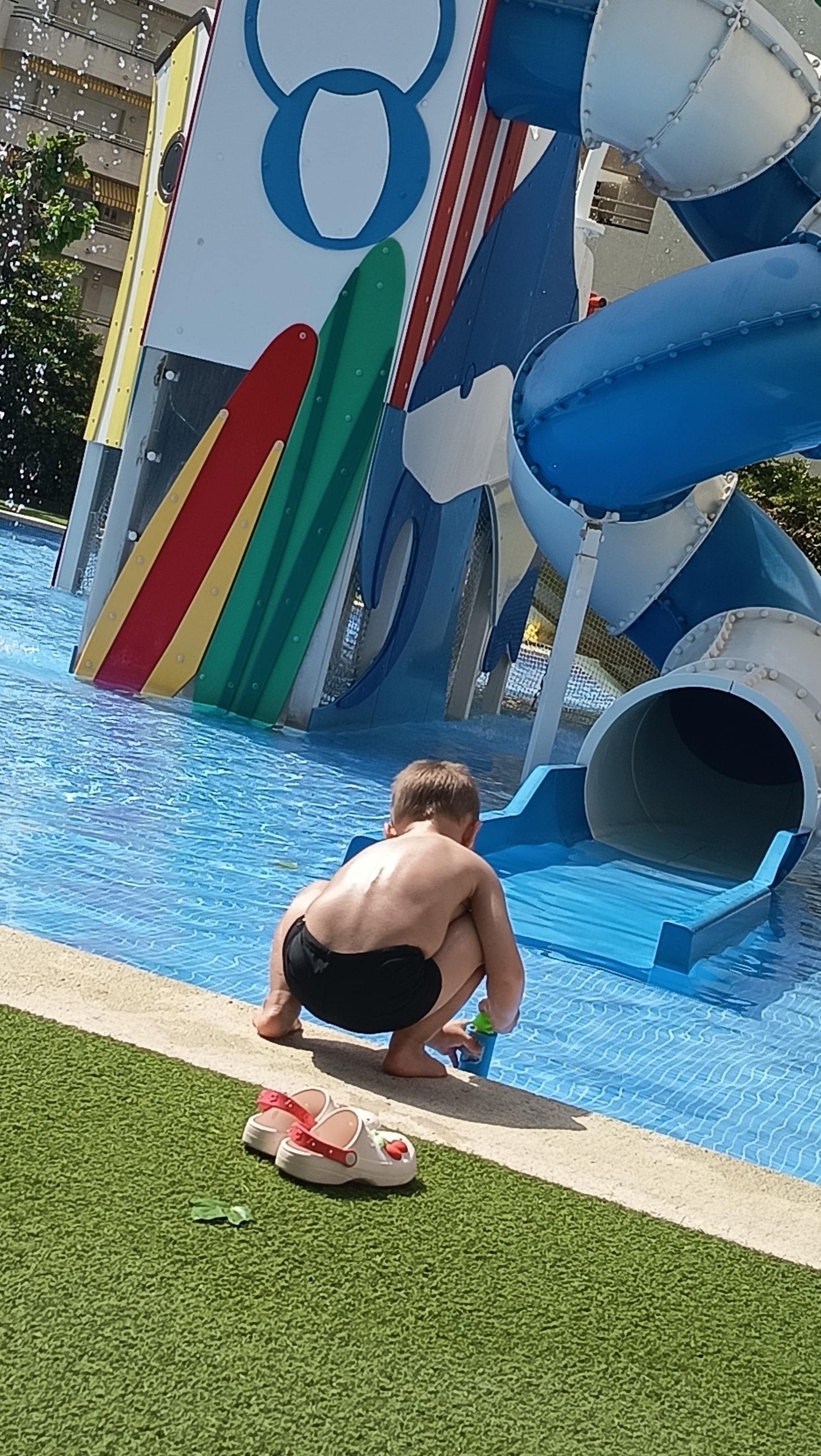 Coin piscine enfants 
