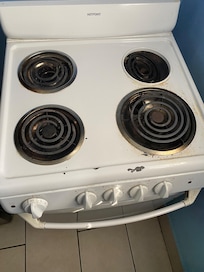 Dirty stove
