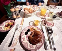 Et on ne voit pas le plat chaud (exemple: omelette au fromage)