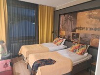 bedroom (sorry my scarf and suitcase is in it)