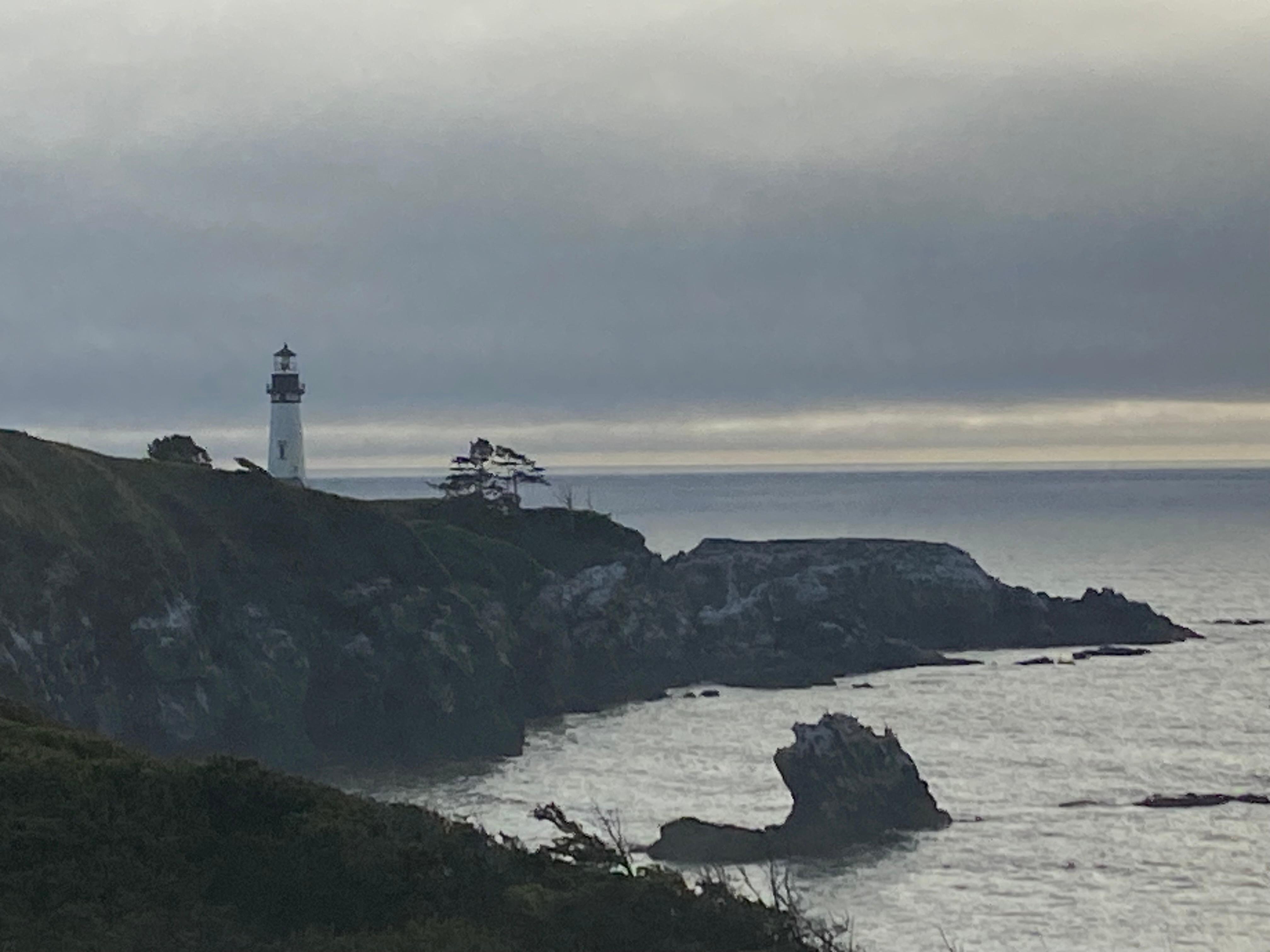 From the house front deck