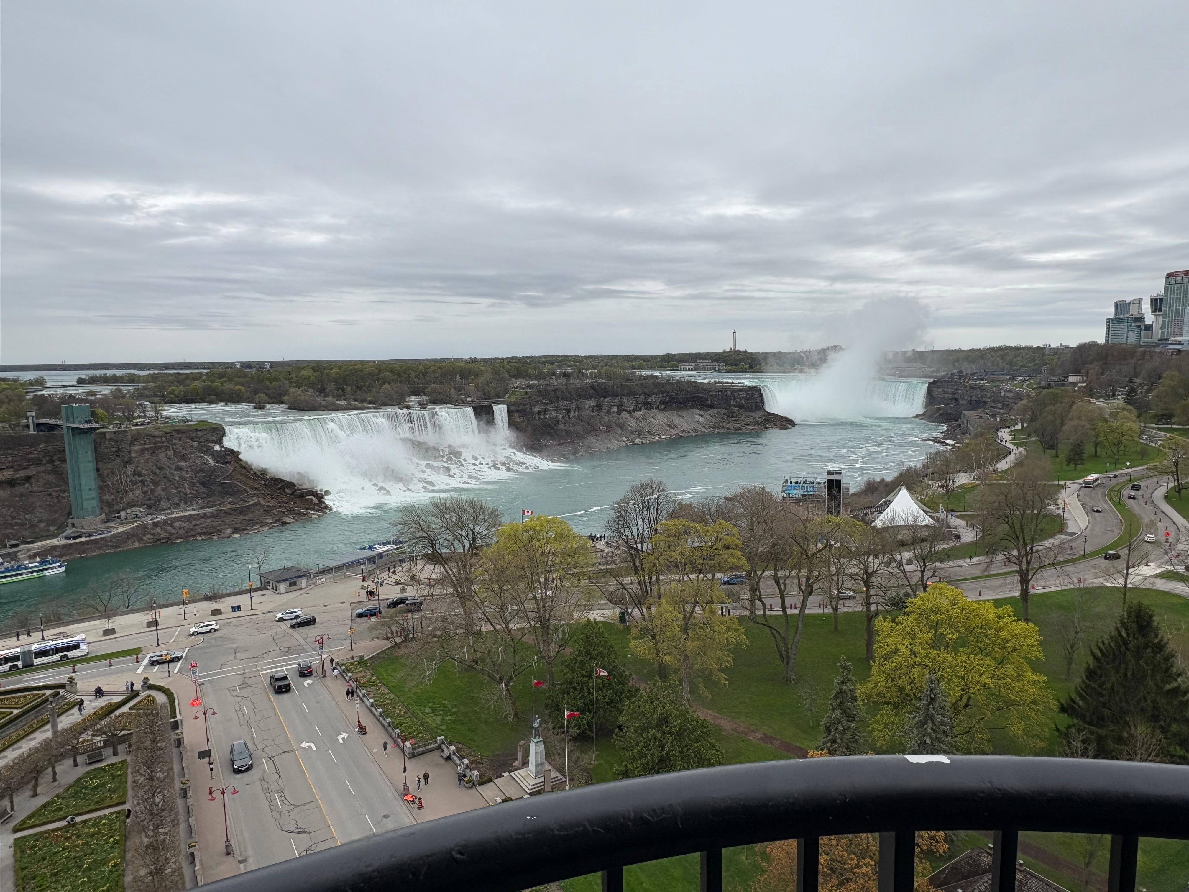 The view from our room.