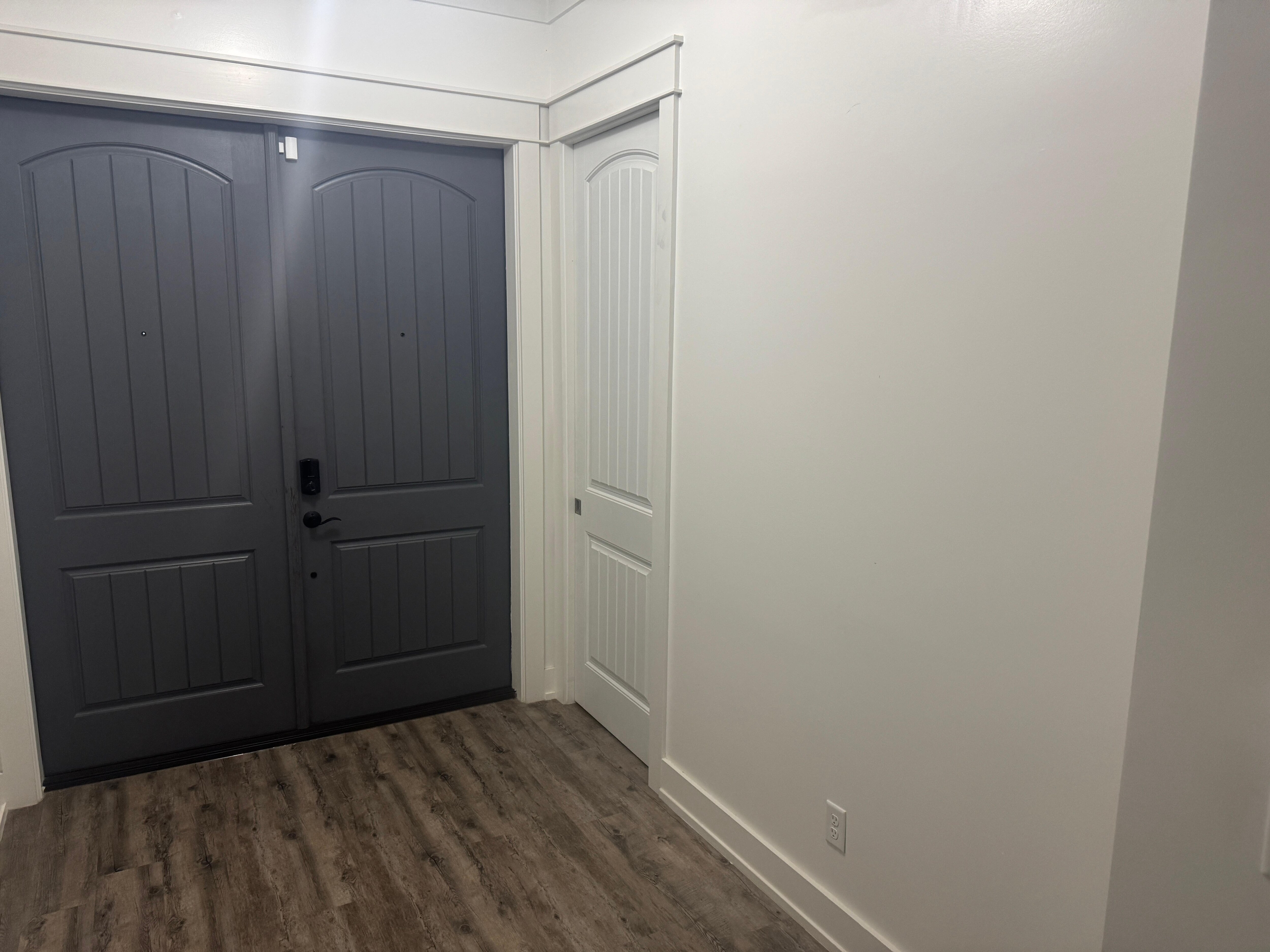 Furniture/art missing from listing photo