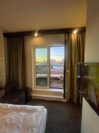 Sonnenuntergang über den Dächern von Berlin