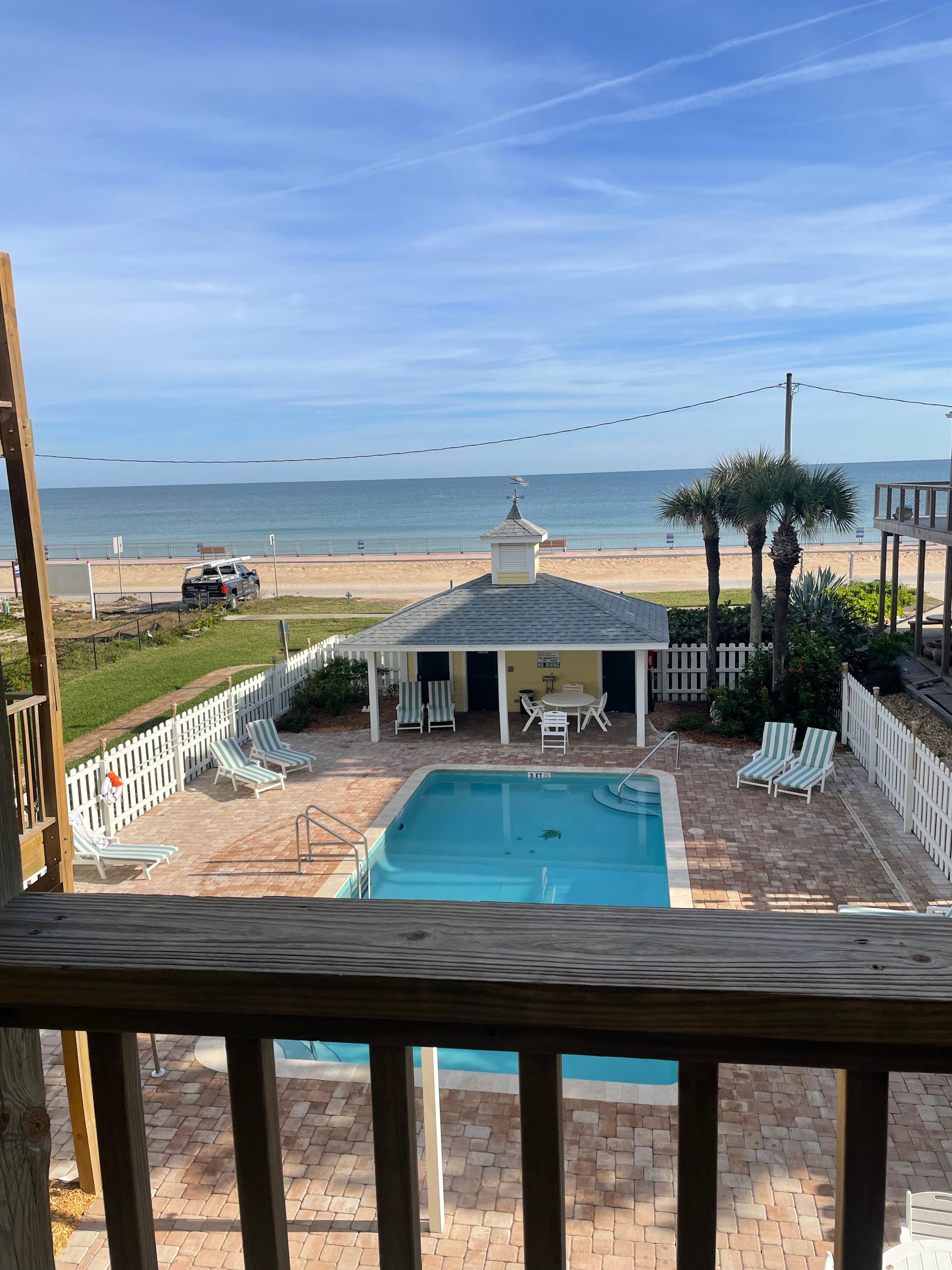 View from the balcony