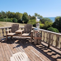 Lovely views from the deck