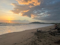 Sunset view at beach
