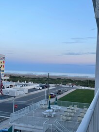 View from the 4th floor balcony