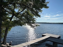 Peaceful day on the lake