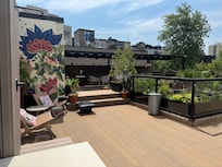 Toit terrasse pour se poser, se reposer