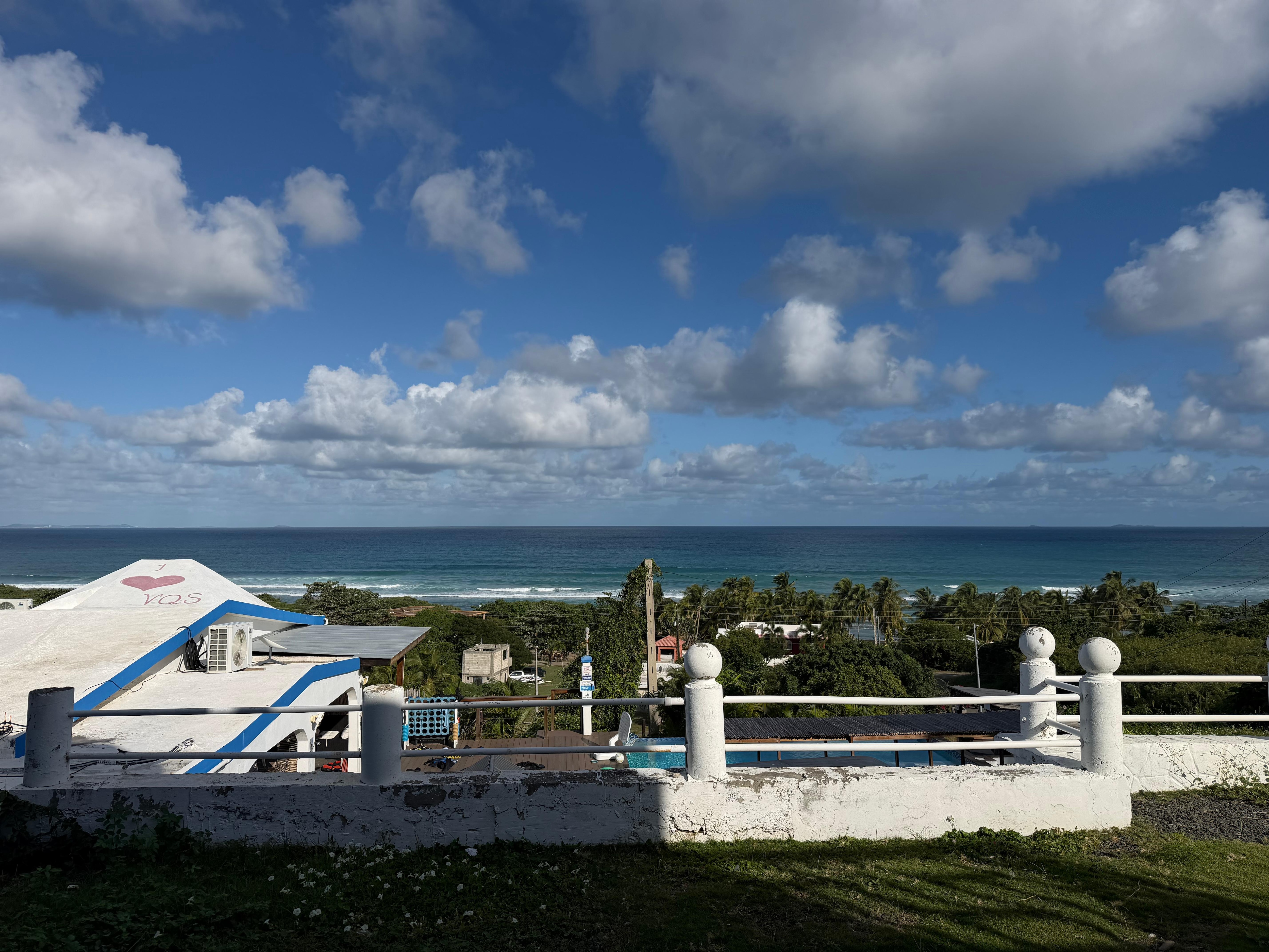 View from the front yard