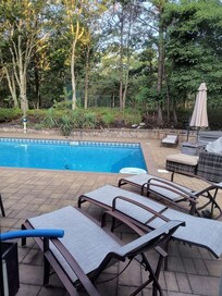 Everything needed for a relaxing day at the pool!