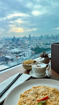 Frühstück mit Ausblick